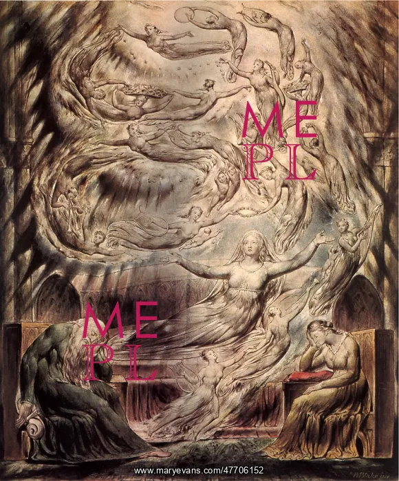 : Queen Katherine's Dream, by William Blake : Queen Katherine's Dream, by William Blake