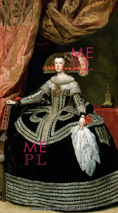 : Queen Mariana of Austria, by Velazquez : Queen Mariana of Austria, by Velazquez