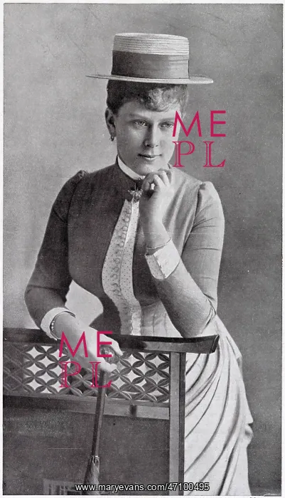 : Queen Mary in 1885 : Queen Mary in 1885