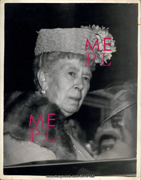 : Queen Mary, 84th birthday : Queen Mary, 84th birthday