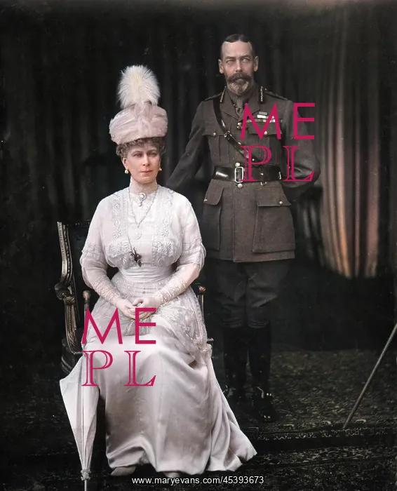 : Queen Mary and King George V : Queen Mary and King George V