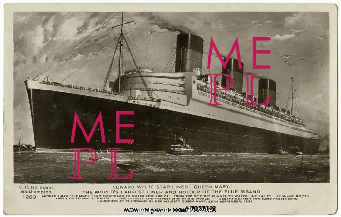  : Queen Mary Ocean Liner