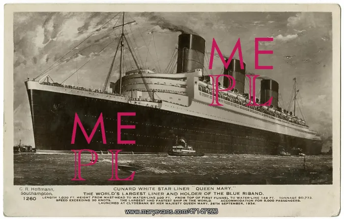  : Queen Mary Ocean Liner