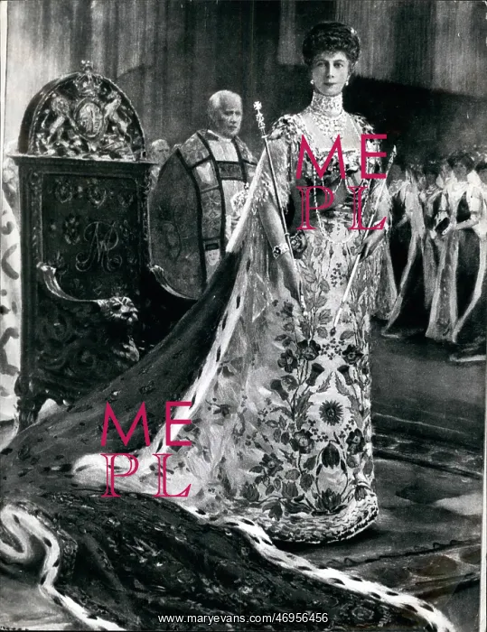 : Queen Mary of Teck, Coronation 1911 : Queen Mary of Teck, Coronation 1911