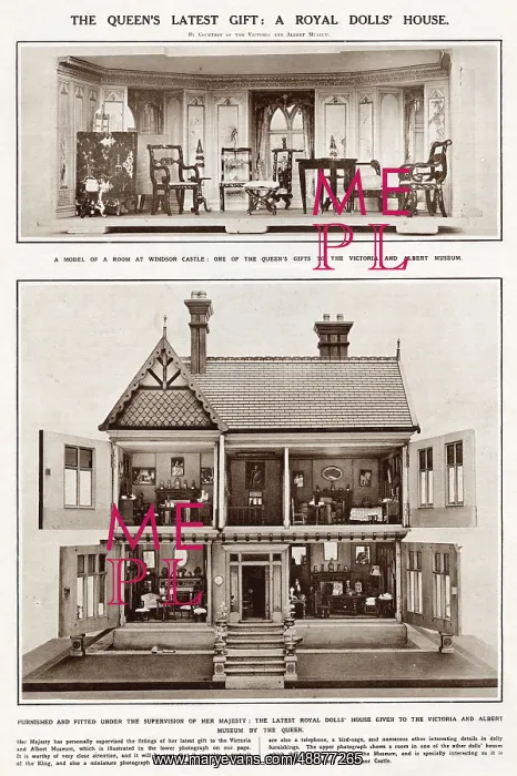 : Queen Mary's Dolls House 1921 : Queen Mary's Dolls House 1921
