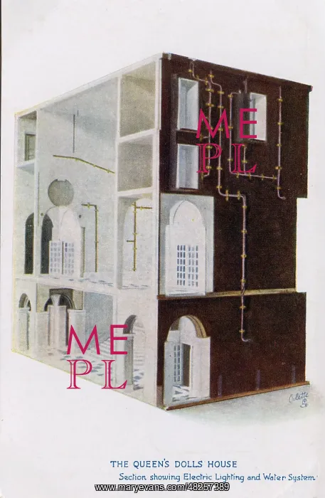 : Queen Mary's Dolls House at Windsor Castle : Queen Mary's Dolls House at Windsor Castle