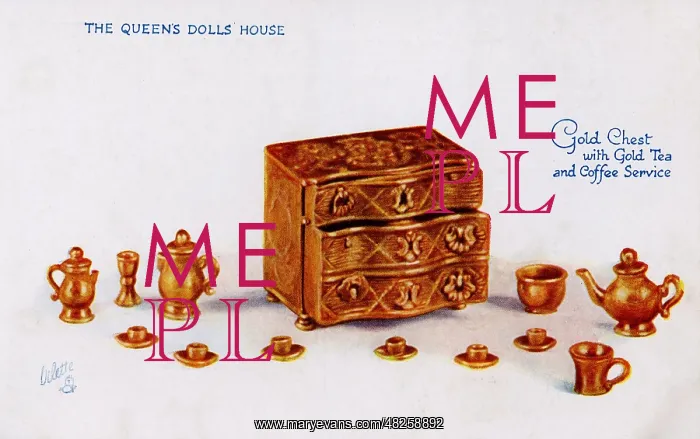: Queen Mary's Dolls House at Windsor Castle : Queen Mary's Dolls House at Windsor Castle