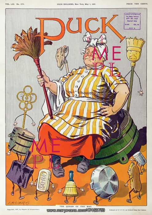 : The queen of the May : The queen of the May