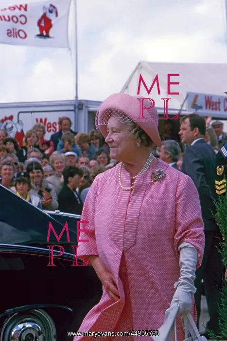  : Queen Mother at the Royal Cornwall Show, Wadebridge