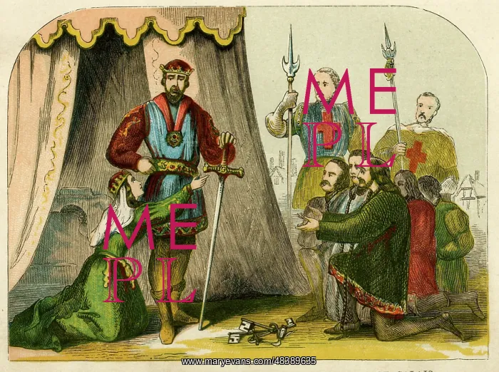 : Queen Philippa interceding for the burghers of Calais : Queen Philippa interceding for the burghers of Calais