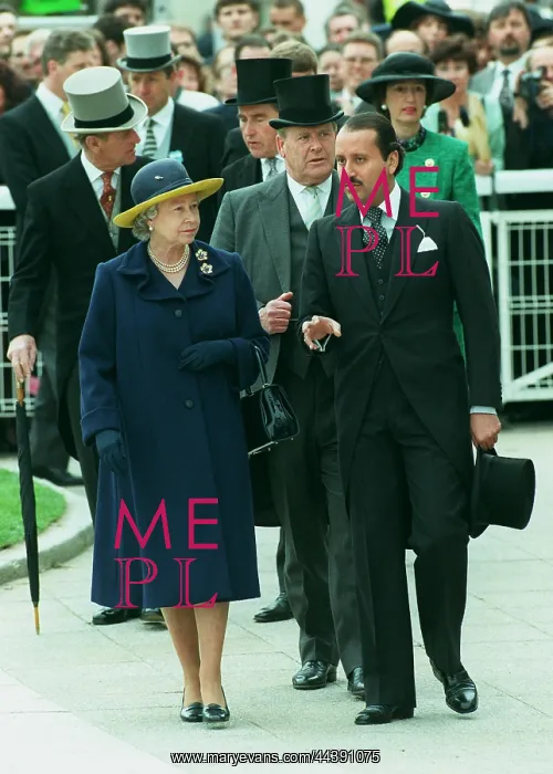 : The Queen With Prince Fahd : The Queen With Prince Fahd