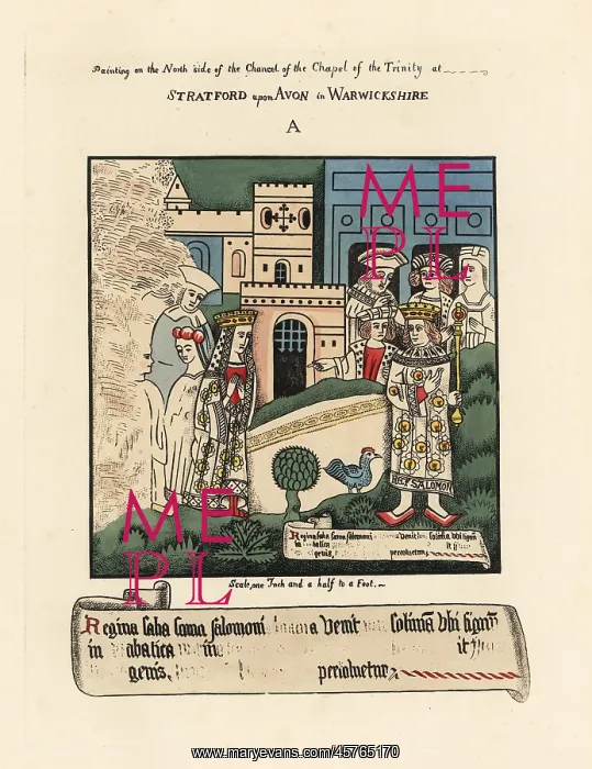 : The Queen of Sheba visiting the court of King : The Queen of Sheba visiting the court of King