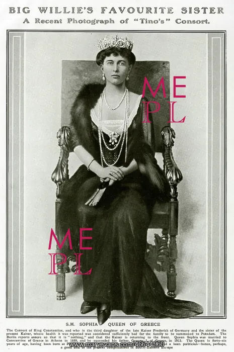 : Queen Sophie of Greece : Queen Sophie of Greece