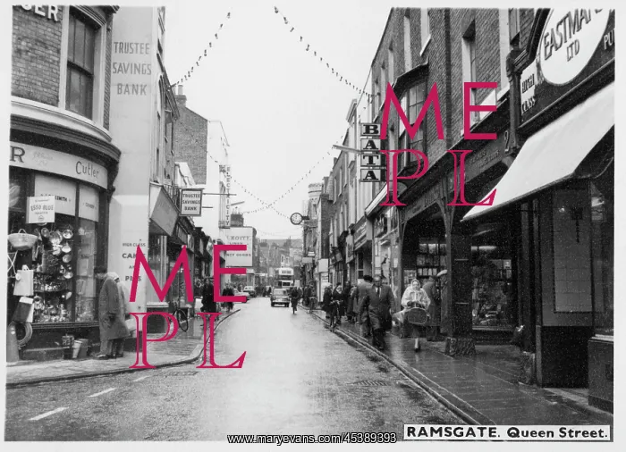 : Queen Street, Ramsgate, Thanet, Kent : Queen Street, Ramsgate, Thanet, Kent