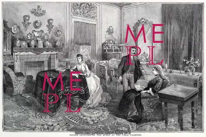 : Queen Victoria in Florence, 1888 : Queen Victoria in Florence, 1888