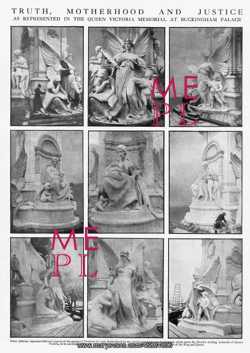 : Queen Victoria Memorial - Truth, Motherhood & Justice : Queen Victoria Memorial - Truth, Motherhood & Justice