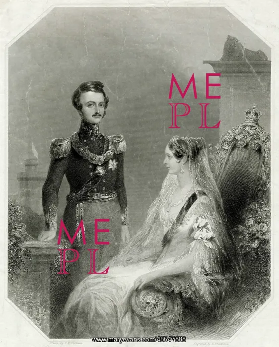 : Queen Victoria and Prince Albert 1840 : Queen Victoria and Prince Albert 1840