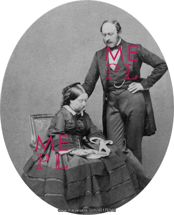 : Queen Victoria with Prince Albert : Queen Victoria with Prince Albert