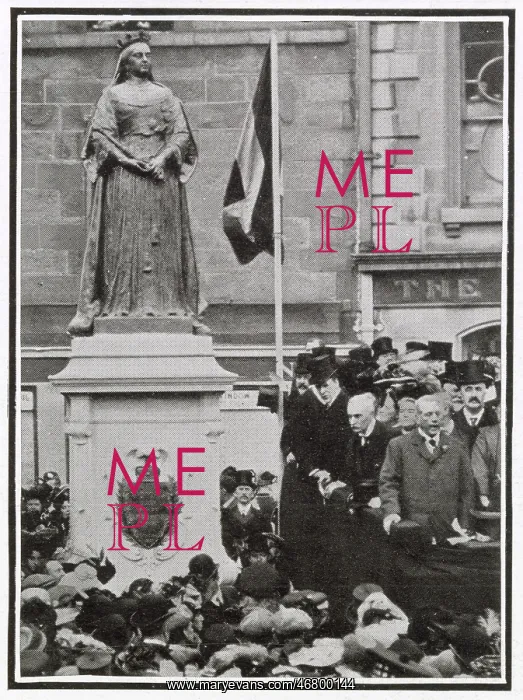 : Queen Victoria Statue, Unveiled, Leith 1907 : Queen Victoria Statue, Unveiled, Leith 1907