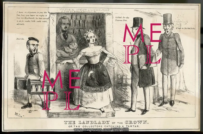 : QUEEN VICTORIA TAXED : QUEEN VICTORIA TAXED