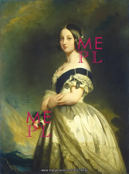 : Queen Victoria, by Winterhalter : Queen Victoria, by Winterhalter