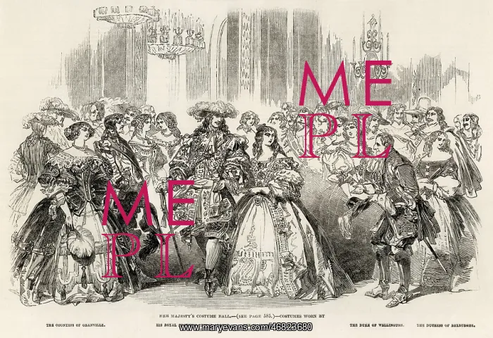 : Queen Victoria's costume ball : Queen Victoria's costume ball