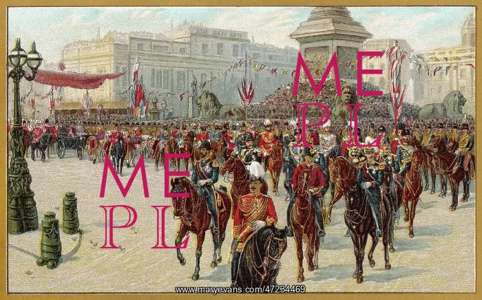 : Queen Victoria?s Jubilee procession : Queen Victoria?s Jubilee procession
