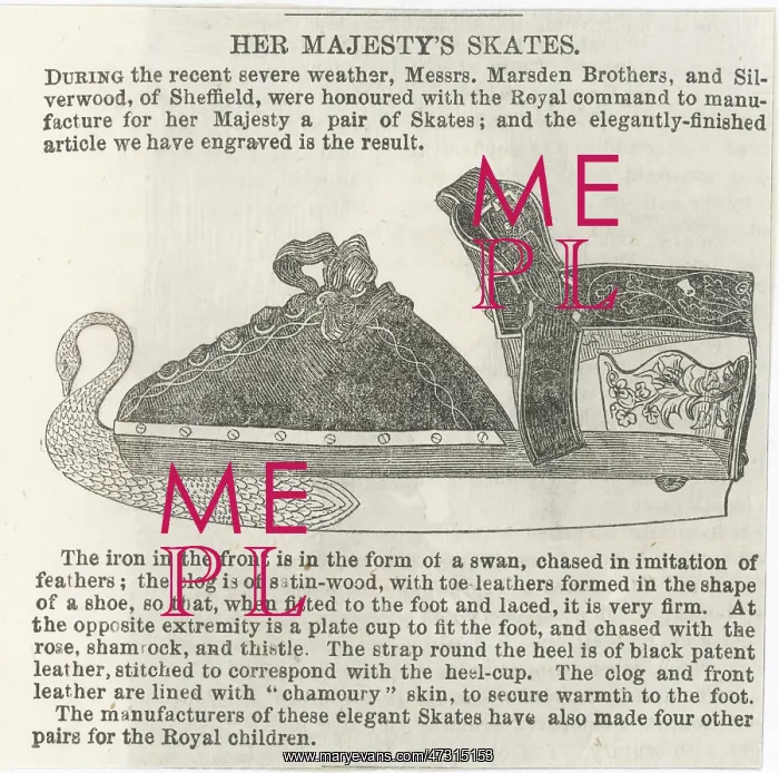 : QUEEN VICTORIA'S SKATES : QUEEN VICTORIA'S SKATES