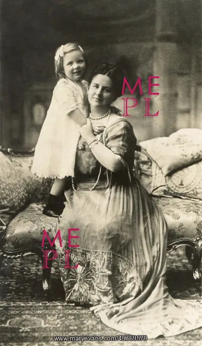 : Queen Wilhelmina of the Netherlands and her : Queen Wilhelmina of the Netherlands and her