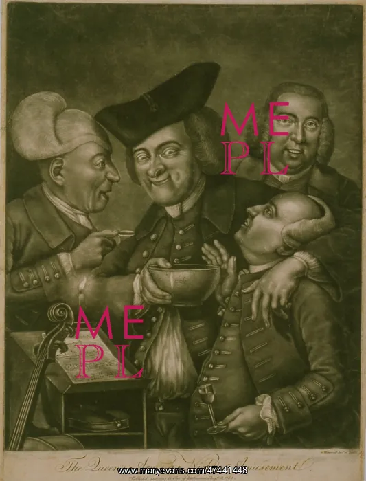 : The queen's arms, a night's amusement : The queen's arms, a night's amusement