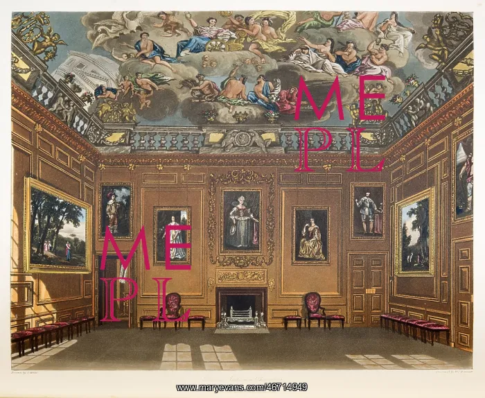 : The Queen's Audience Chamber, Windsor Castle : The Queen's Audience Chamber, Windsor Castle