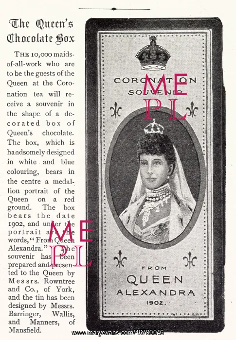 : The Queen's Chocolate Box 1902 : The Queen's Chocolate Box 1902