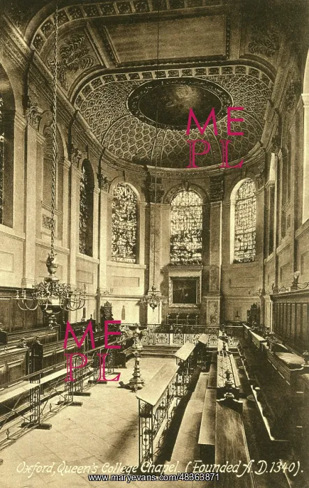 : Queen's College Chapel, Oxford : Queen's College Chapel, Oxford