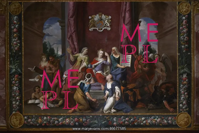 : The Queen's Drawing Room, Hampton Court Palace : The Queen's Drawing Room, Hampton Court Palace