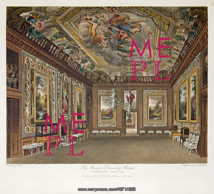 : The Queen's Drawing Room, Windsor Castle : The Queen's Drawing Room, Windsor Castle