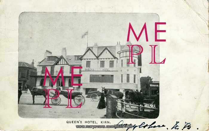 : Queen's Hotel, Kirn, Argyllshire : Queen's Hotel, Kirn, Argyllshire