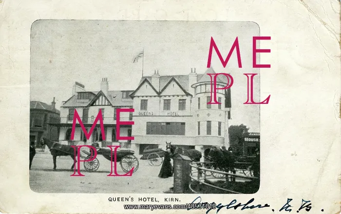 : Queen's Hotel, Kirn, Argyllshire : Queen's Hotel, Kirn, Argyllshire
