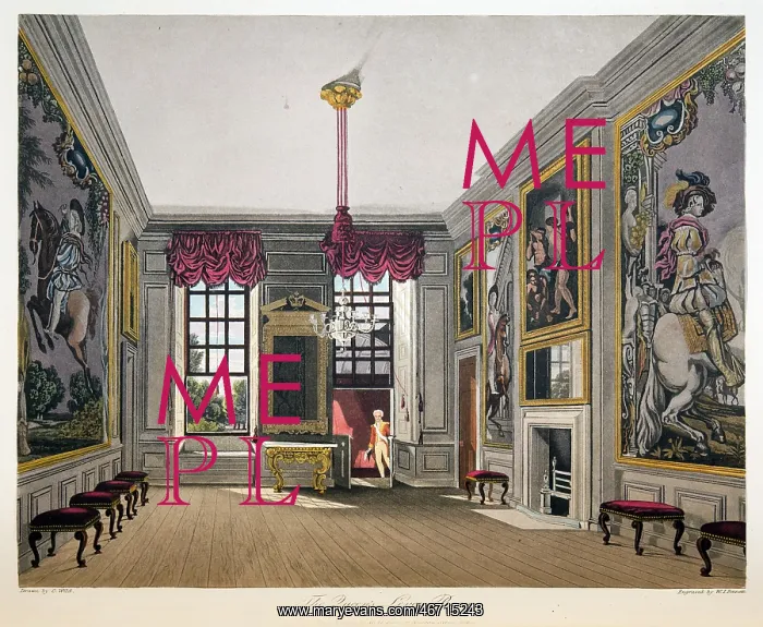 : The Queen's Levee Room, St James's Palace : The Queen's Levee Room, St James's Palace
