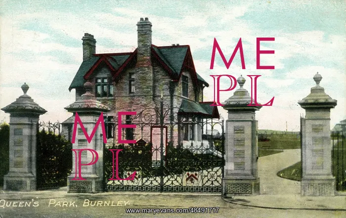 : Queen's Park, Burnley, Lancashire : Queen's Park, Burnley, Lancashire