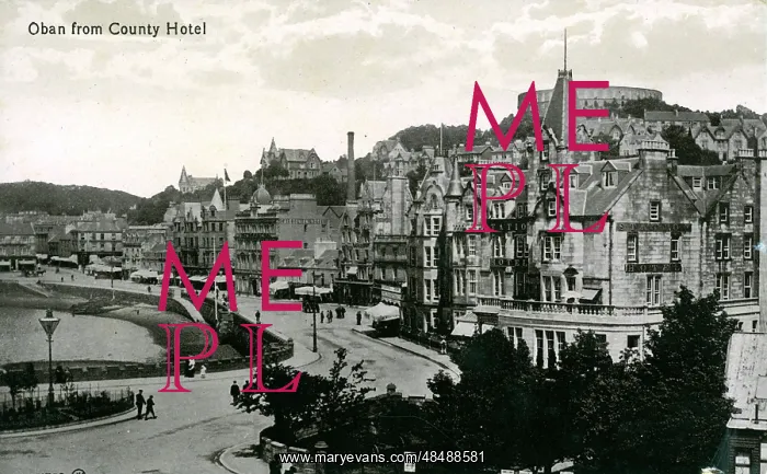 : Queens Park Place, Oban, Argyllshire : Queens Park Place, Oban, Argyllshire