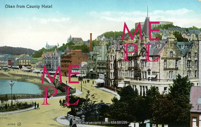 : Queens Park Place, Oban, Argyllshire : Queens Park Place, Oban, Argyllshire