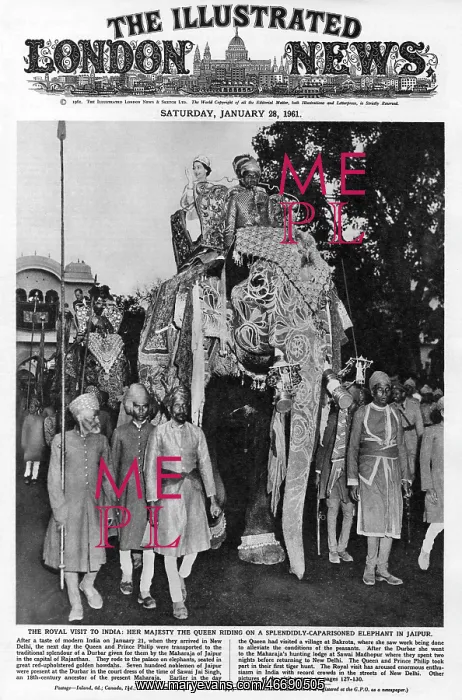 : The Queen's royal visit to India : The Queen's royal visit to India