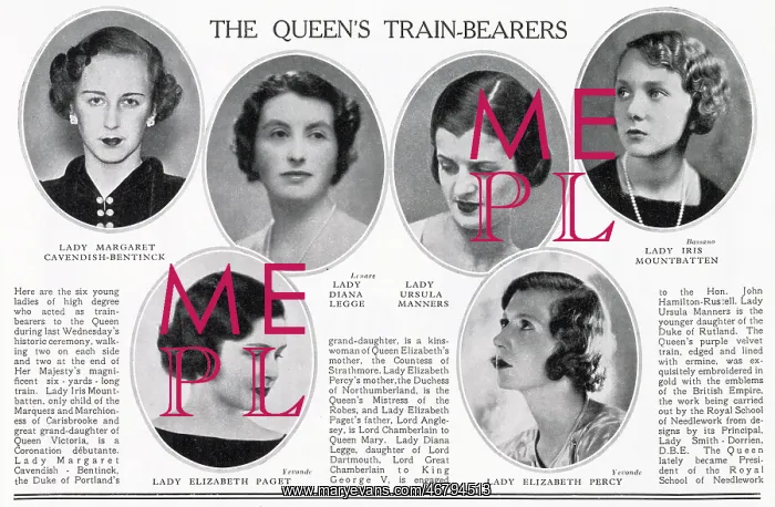: The Queen's Train-bearers : The Queen's Train-bearers