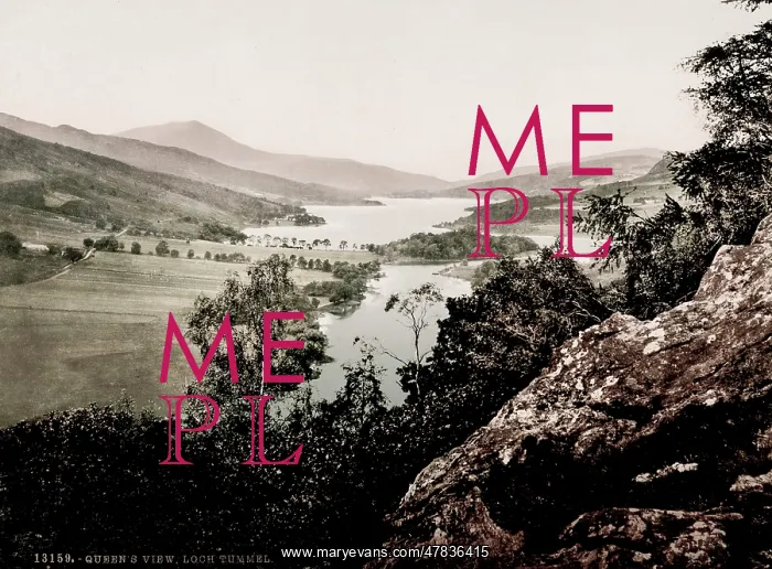 : Queen's view, Loch Tummel, Scotland : Queen's view, Loch Tummel, Scotland
