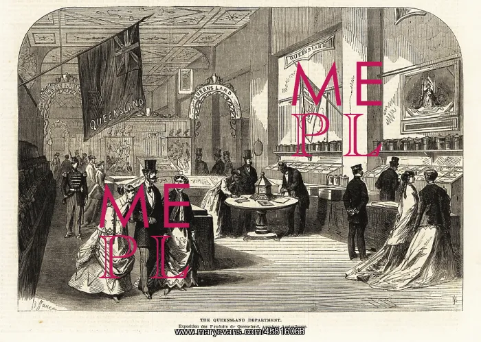 : The Queensland Department at the Paris Exposition, 1867 : The Queensland Department at the Paris Exposition, 1867