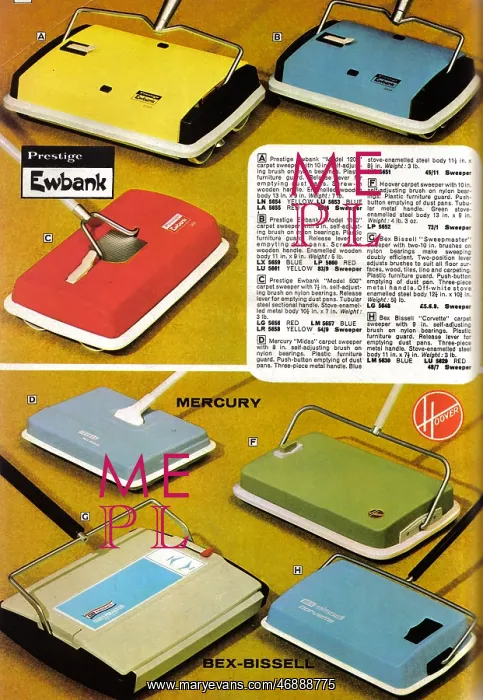 : Quelle - Ewbank and Hoover carpet sweeper advert : Quelle - Ewbank and Hoover carpet sweeper advert