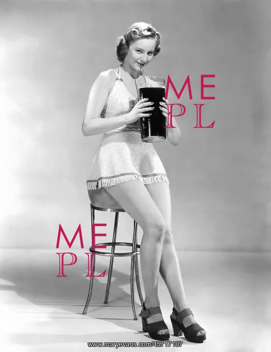  : Quenching her thirst