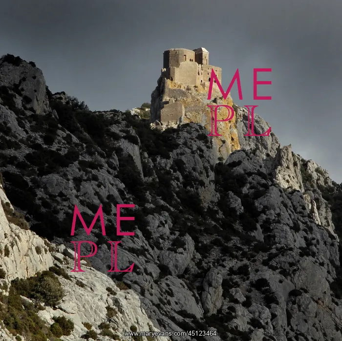 : Queribus Castle, Aude, France : Queribus Castle, Aude, France