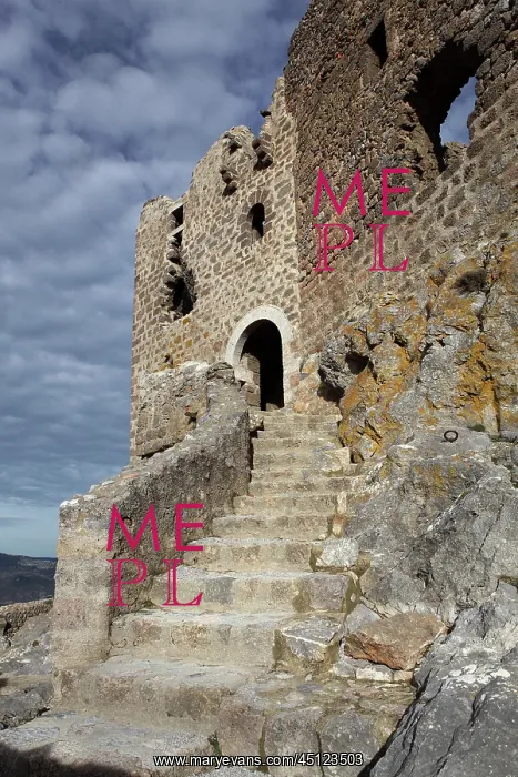 : Queribus Castle, Aude, France : Queribus Castle, Aude, France