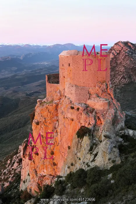: Queribus Castle, Aude, France : Queribus Castle, Aude, France